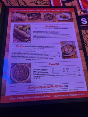 Menu photo 7 Ozark Mountain Pizza Branson, MO Menu photo 7 Ozark Mountain Pizza Branson, MO