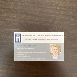 Trademark Coins and Currency