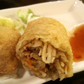 Wild Ginger Asian Bistro - Black pepper the dominant flavor of these egg rolls. These two egg rolls not heated all the way through, they were cold in the middle. - Sushi Bars Near Me - Lancaster, Ohio Wild Ginger Asian Bistro - Black pepper the dominant flavor of these egg rolls. These two egg rolls not heated all the way through, they were cold in the middle. - Sushi Bars Near Me - Lancaster, Ohio