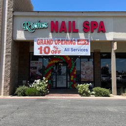 Exterior photo of Riches Nail Spa - Bakersfield, California Exterior photo of Riches Nail Spa - Bakersfield, California