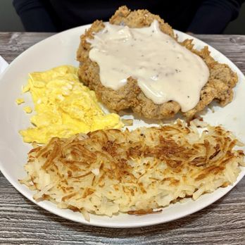 Egg Haven Cafe - Flavorless chicken fried steak - Breakfast & Brunch Near Me - Hurst, Texas