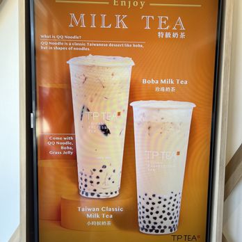 TP Tea - Menu - Bubble Tea Near Me - Irvine, California