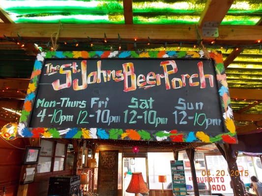 St. Johns Beer Porch by null