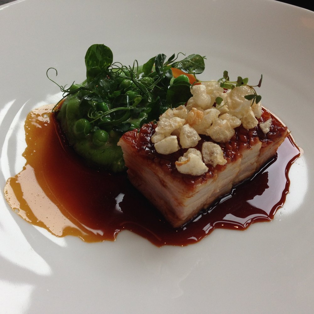 Dinner by Heston Blumenthal - Pork Belly - British Near Me - London, XGL