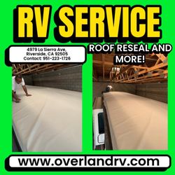 Overland RV - Roof reseal