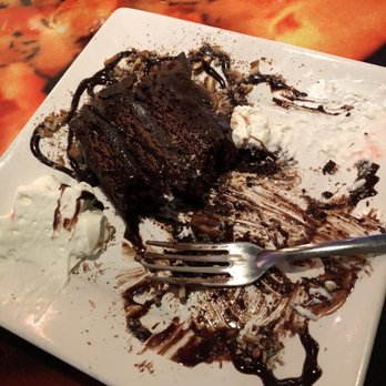 Vino's Pizza - So good I couldn't wait to take a picture before digging in. Chocolate cake with added crushed pecans at my request - Pizza Near Me - Carson City, Nevada