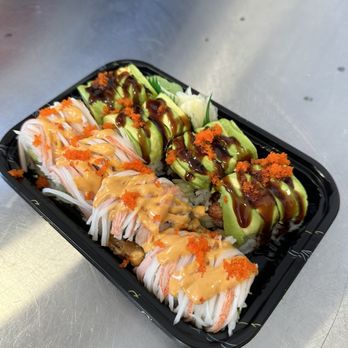 Mr Hibachi Express - Dragon roll and Staten Island roll - Sushi Bars Near Me - Staten Island, New York Mr Hibachi Express - Dragon roll and Staten Island roll - Sushi Bars Near Me - Staten Island, New York