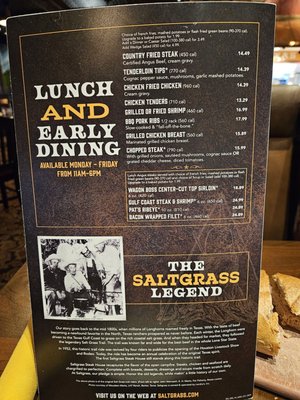 Menu photo 5 Saltgrass Steak House Westminster, CO Menu photo 5 Saltgrass Steak House Westminster, CO