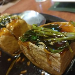 Max's Restaurant - Adobong Kangkong stuffed in tofu