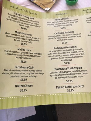 Menu photo 5 Moessner Farms Tehachapi, CA