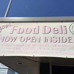 The signage. While faded, it still proclaims the deli goodness within.