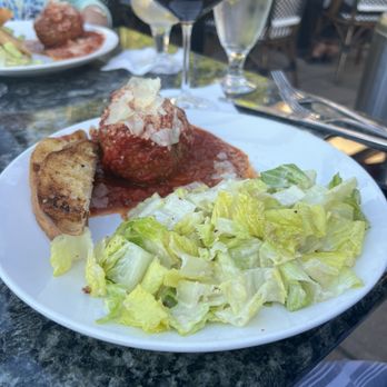 Fresco Smithfield - Meatball & Caesar which is a great blend of two great items I'm smaller portions and it was so delicious - Italian Near Me - Smithfield, Rhode Island