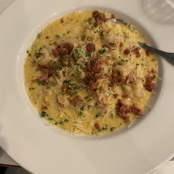 Crooked River Grill - Shrimp and grits! Look close for the texture...my mouth is watering! - American Near Me - Carrabelle, Florida