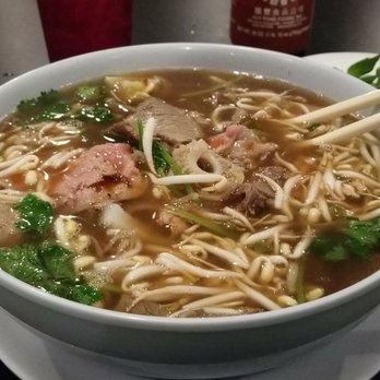 SEA Restaurant - Large portioned pho with extra flank and noodles - Vietnamese Near Me - Rochester, New York
