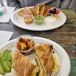 Mumu’s Cafe - It is the rise and shine sandwich and the morning quesadilla