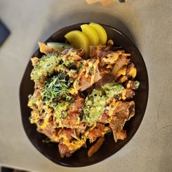 The Beerded Goat Brewing - Korean nachos. To die for!