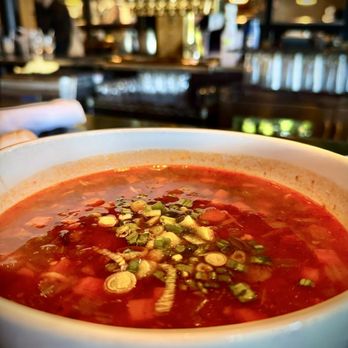 M's Pub - Spicy Chicken Soup - New American Near Me - Omaha, Nebraska M's Pub - Spicy Chicken Soup - New American Near Me - Omaha, Nebraska