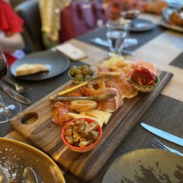 a plate of food on a table a plate of food on a table