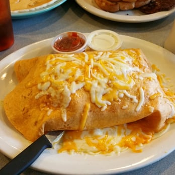 Eggs-R-Us - Breakfast burrito...you'll definitely be full after this one! - Breakfast & Brunch Near Me - Pittsburgh, Pennsylvania