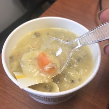 Panera Bread - Same chicken and wild rice soup with the same sticker. - Sandwiches Near Me - Cockeysville, Maryland Panera Bread - Same chicken and wild rice soup with the same sticker. - Sandwiches Near Me - Cockeysville, Maryland