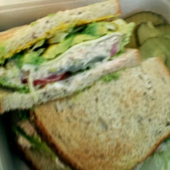 Lunchstop Cafeteria - Avocado Chicken Salad Sandwich. - Cafes Near Me - Los Angeles, California