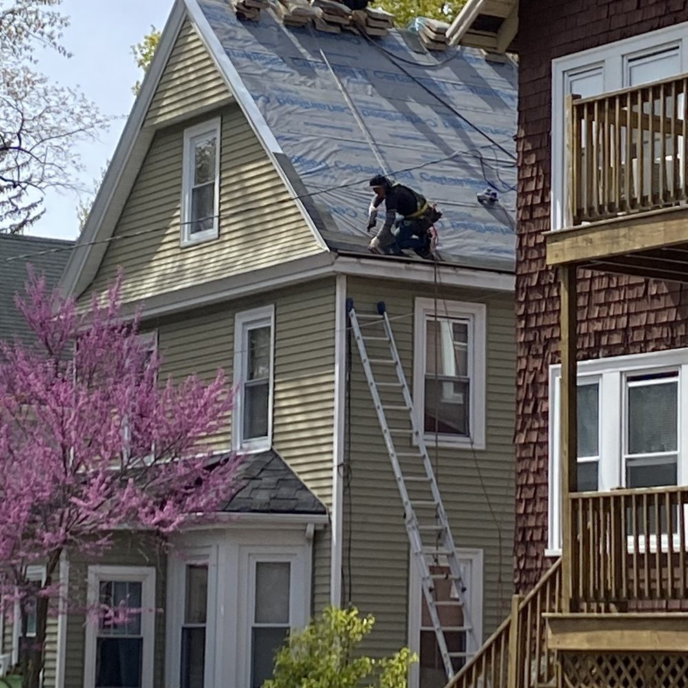 Long Home - The guys from Long Roofing working on my roof - Roofing Near Me - Taunton, Massachusetts Long Home - The guys from Long Roofing working on my roof - Roofing Near Me - Taunton, Massachusetts