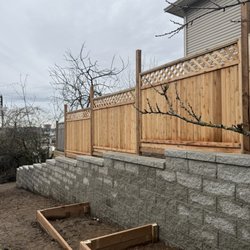 Collis Excavating - Beautiful Retaining wall completed in Coquitlam, BC.