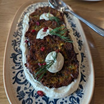Namak - Zucchini fritters - Mediterranean Near Me - Washington, DC, District of Columbia