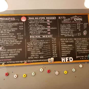 Hi-Five Doughnuts - Menu - Donuts Near Me - Louisville, Kentucky Hi-Five Doughnuts - Menu - Donuts Near Me - Louisville, Kentucky