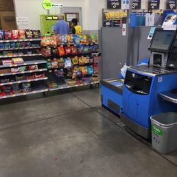 Self checkout area Self checkout area