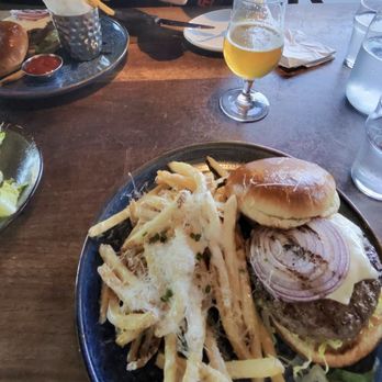 Eureka! - Burger fries and hazy ipa - American Near Me - Concord, California