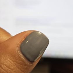 K Nails and Spa  - Color is cracking already
