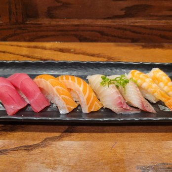 Umi Sushi - a platter of different types of sushi - Japanese Near Me - Garland, Texas