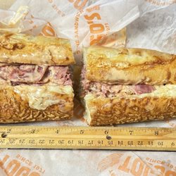 TOGO'S Sandwiches - This is what you receive for $19.02  Pastrami Reuben.
