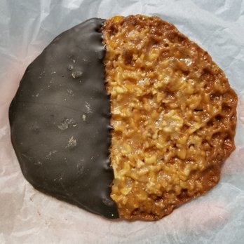 Mike's Pastry - Florentine cookie - Bakeries Near Me - Boston, Massachusetts Mike's Pastry - Florentine cookie - Bakeries Near Me - Boston, Massachusetts