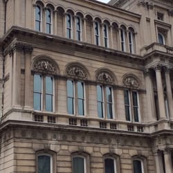 City Hall - Ever notice the animal heads on the side of City Hall?