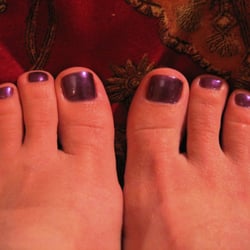 Nails 07 - Purple with a purpose