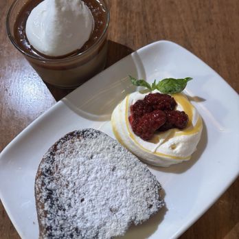Hippo - Dessert Butterscotch Budino and cake - American Near Me - Los Angeles, California