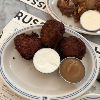 Russ & Daughters Cafe - Potato Latkes - Bagels Near Me - New York, New York