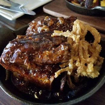 Bosscat Kitchen & Libations - 12hr braised short rib with potato scallop sooooo goood!! - New American Near Me - Irvine, California Bosscat Kitchen & Libations - 12hr braised short rib with potato scallop sooooo goood!! - New American Near Me - Irvine, California