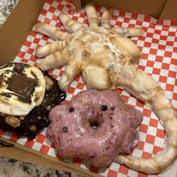 Funhouse Donuts - One of these doughnuts is not like the others.