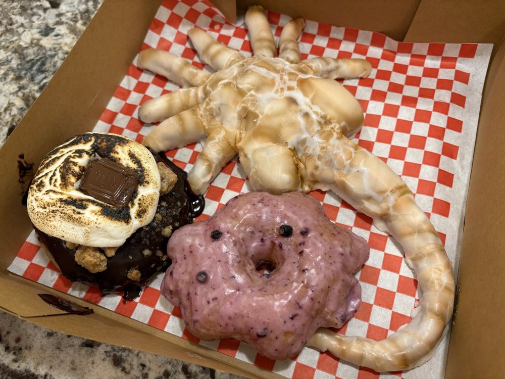 Food from Funhouse Donuts