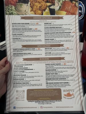Menu photo 3 Humpy's Great Alaskan Alehouse Anchorage, AK Menu photo 3 Humpy's Great Alaskan Alehouse Anchorage, AK