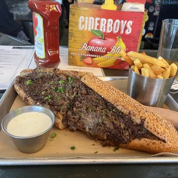 10 Twenty Five - cheesesteak, friend and side of ranch - New American Near Me - Cape Coral, Florida