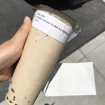 TP Tea - C6 my favorite!! Ice is always crushed because they blend their drinks - Bubble Tea Near Me - Cupertino, California
