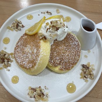J S Foodies - Lemon Ricotta Kiseki Pancakes - Japanese Near Me - Princeton, New Jersey J S Foodies - Lemon Ricotta Kiseki Pancakes - Japanese Near Me - Princeton, New Jersey