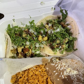 Chuck's Tacos - Chicken #20. 2 Soft Tacos Plate - Tacos Near Me - Upland, California Chuck's Tacos - Chicken #20. 2 Soft Tacos Plate - Tacos Near Me - Upland, California