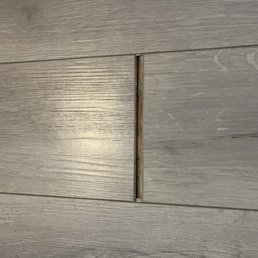 Separating where you can see through to under the flooring.