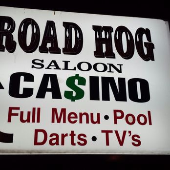 Road Hog Saloon - a sign for a casino - Sports Bars Near Me - Rapid City, South Dakota Road Hog Saloon - a sign for a casino - Sports Bars Near Me - Rapid City, South Dakota