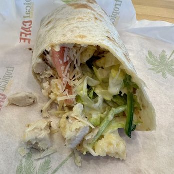 Tropical Smoothie Cafe - supergreen caesar chicken wrap - Juice Bars & Smoothies Near Me - Raleigh, North Carolina Tropical Smoothie Cafe - supergreen caesar chicken wrap - Juice Bars & Smoothies Near Me - Raleigh, North Carolina